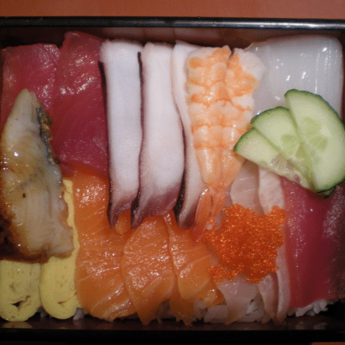Chirashi Sushi (15 pièces) avec boisson