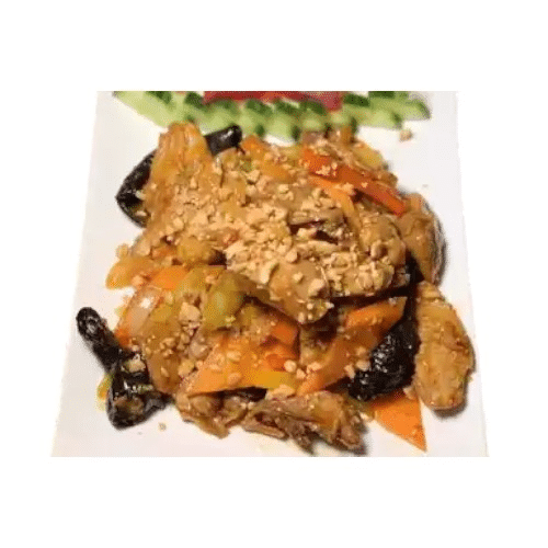 Canard à la sauce saté