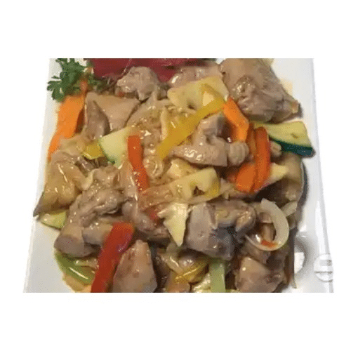 Magret de canard à la sauce citronnelle thaï
