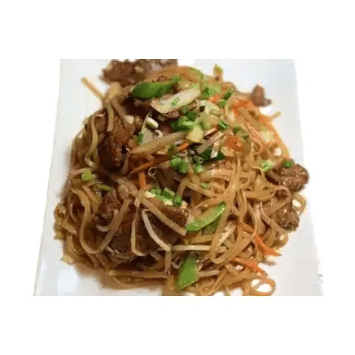 Pâtes de riz sautées au boeuf