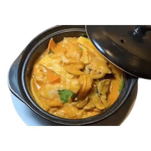 Poisson au curry rouge thaï