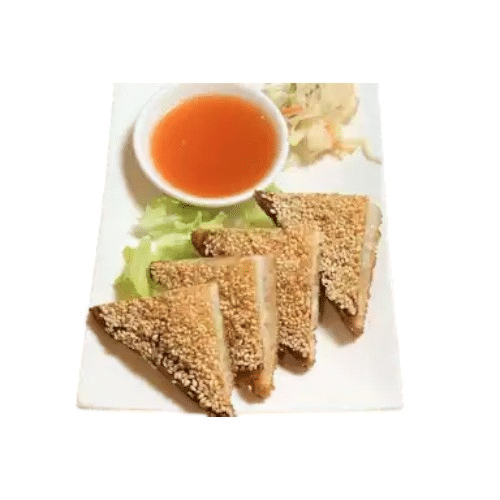 Toasts aux crevettes