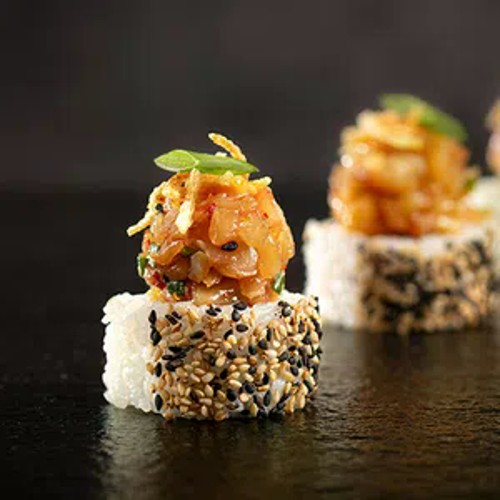 Spicy Shrimps Tatar Roll