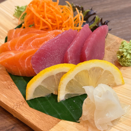 Gemischte Sashimi (6 Stück, roh)