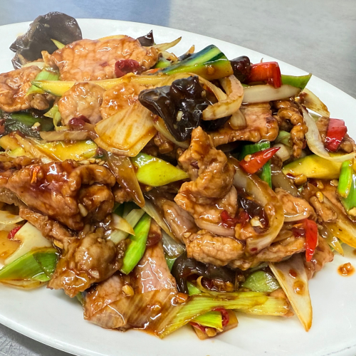 Rindfleisch nach Szechuan-Art (scharf)