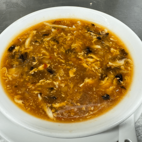 Szechuan Gewürzsuppe (scharf)