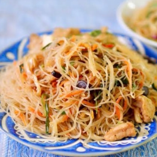 广东炒粉 Kanton gebratene Reisnudeln