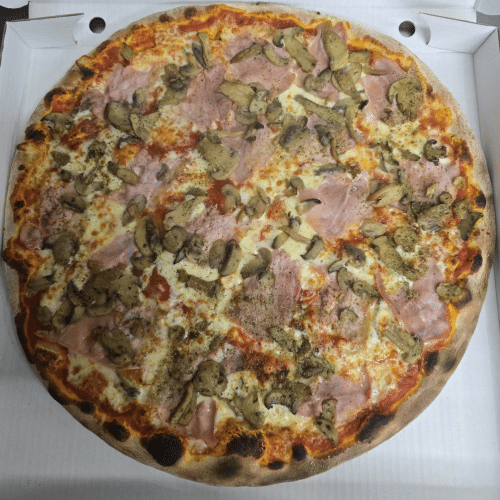 Pizza Prosciutto e Funghi