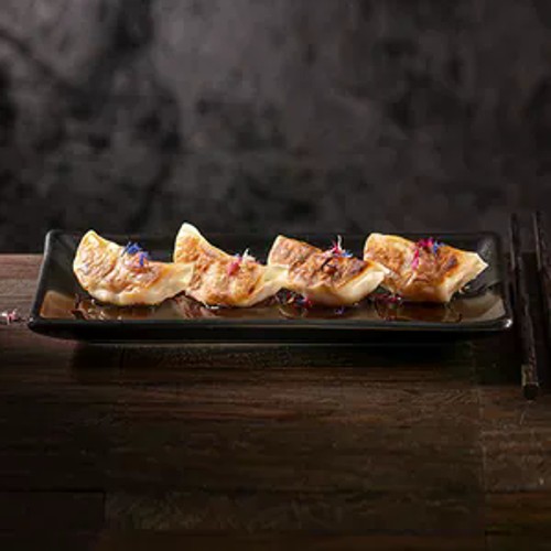 Gyoza mit Shrimps