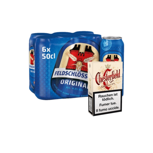 Feldschlösschen Original  Bier 6x50cl Chesterfield