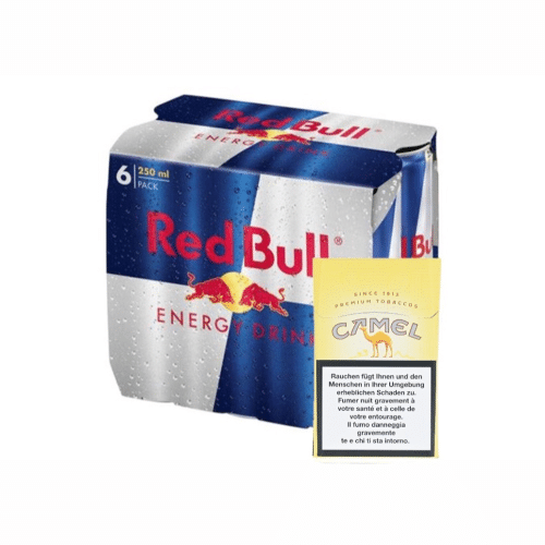 Redbull 6x 0.25cl  Camel Gelb