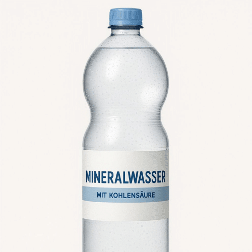 Mineralwasser mit Kohlensäure 1,5l
