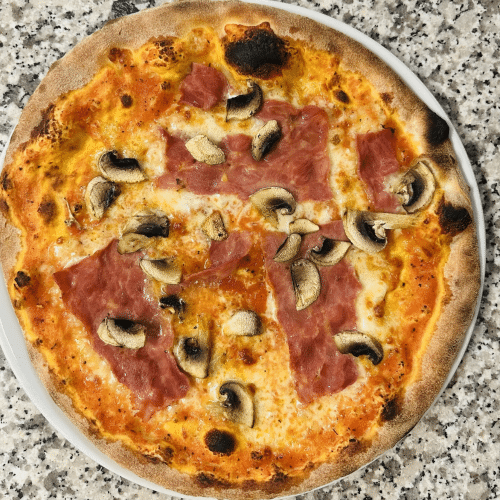 Pizza Prosciutto e Funghi