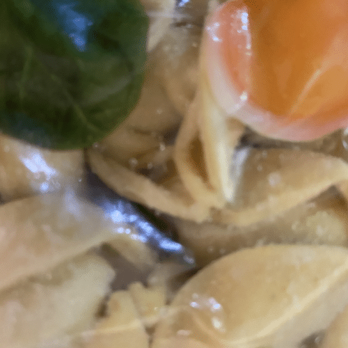 Tortelloni mit Ricotta-Spinat-Rahmsauce