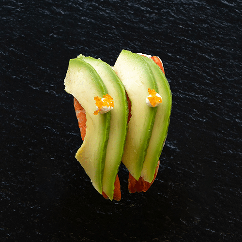 Ebi und Avocado (2 Stück)