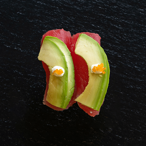 Thunfisch und Avocado (2 Stück)