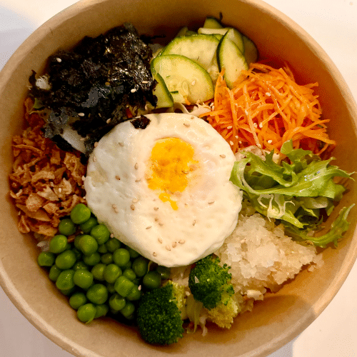 Bibimbap végétarien