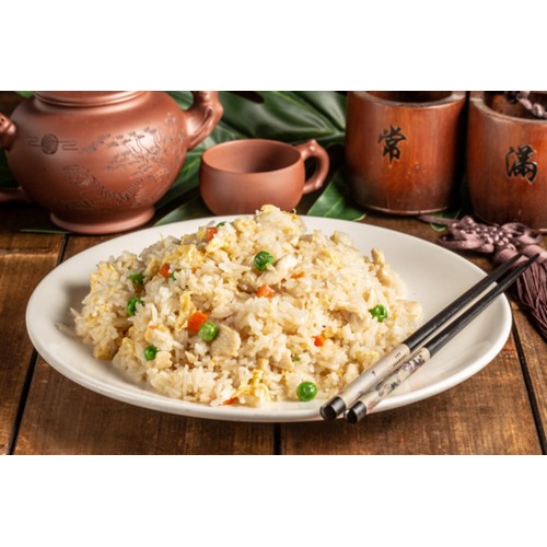 412.RIZ CANTONAIS SAUTE AU POULET