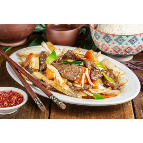 74.RIZ BOEUF CHOP-SUEY