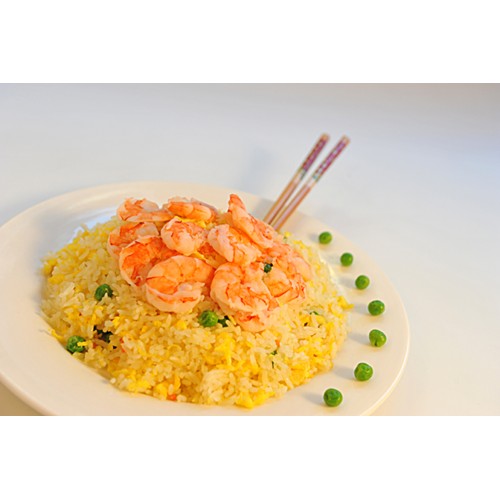 411.RIZ CANTONAIS SAUTE AUX CREVETTES