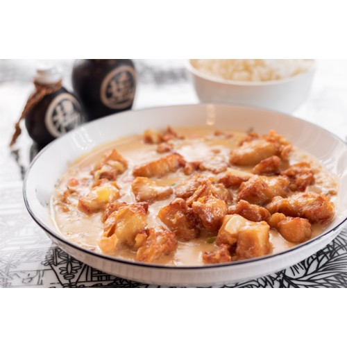 95. RIZ POISSON  LAIT DE COCO AUX EPICES