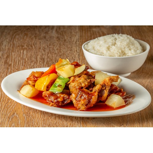 93.RIZ POISSON A L'AIGRE-DOUX