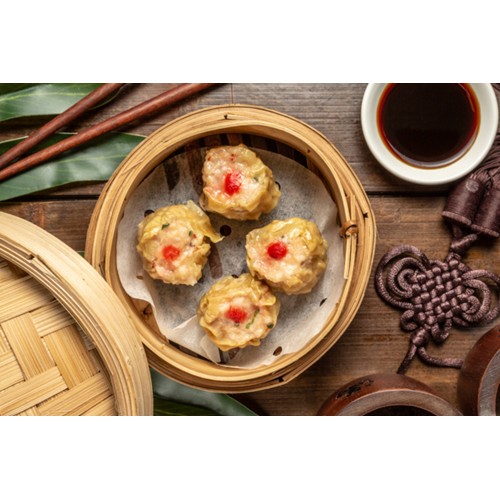 26.'SHAO-MAI' RAVIOLIS VAPEUR PORC ET CREVETTES