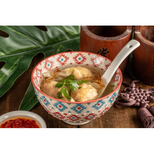 12.SOUPE AUX RAVIOLIS CREVETTES