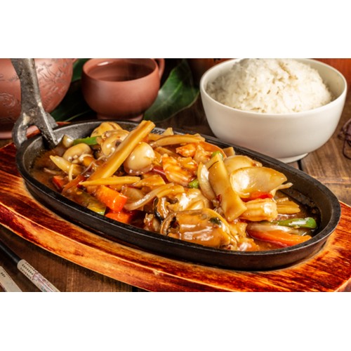 89.RIZ FRUITS DE MER A LA SAUCE XO (SAUCE FRUITS DE MER) SUR ...