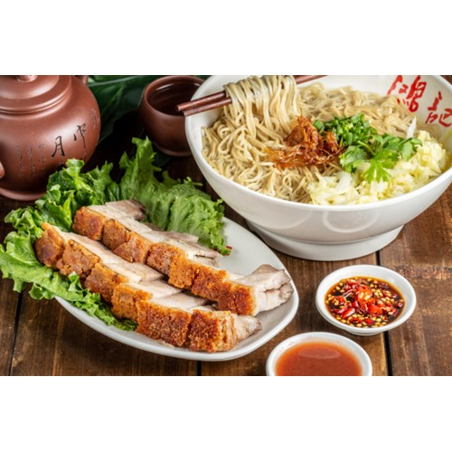 9113. SOUPE DE NOUILLES AU PORC GRILLE