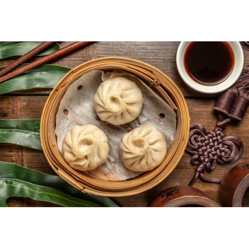 803.RAVIOLIS A LA MODE DE SHANGHAI CUITS A LA VAPEUR