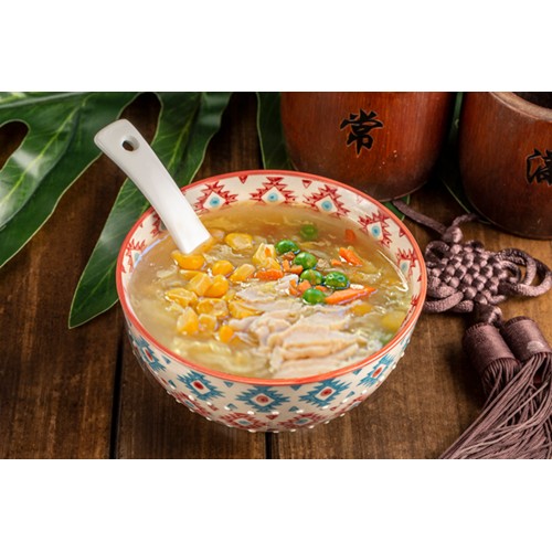 14.SOUPE POULET MAIS