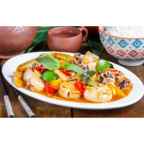 113.RIZ SEICHE SAUTE AU BASILIC