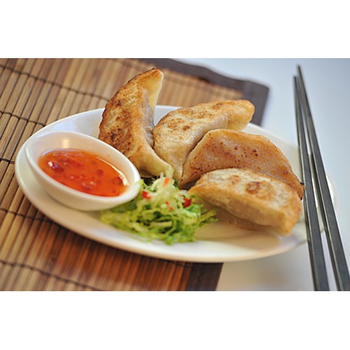 29.RAVIOLIS GRILLE AU PORC