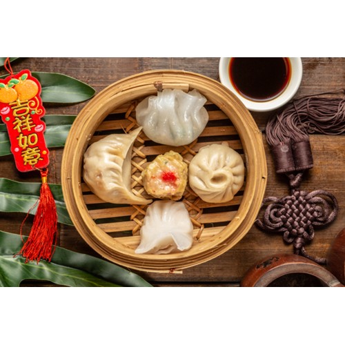 7.ASSORTIMENT DE RAVIOLIS VAPEUR