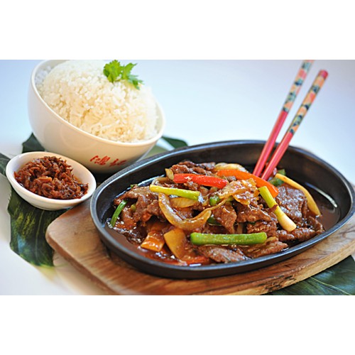 78.RIZ BOEUF A LA SAUCE 