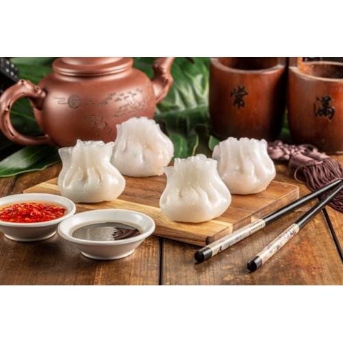 28.RAVIOLIS VAPEUR CREVETTES ET LEGUMES