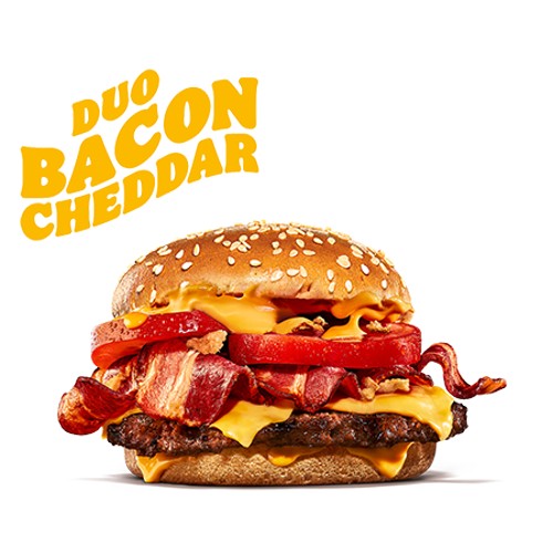 Duo Bacon Cheddar Single Beef