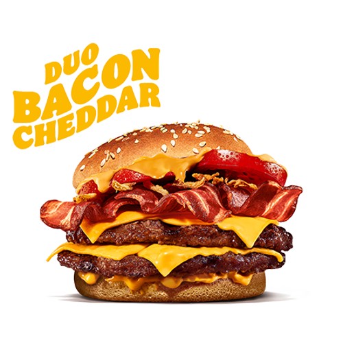 Duo  Bacon Cheddar Double