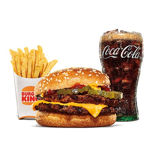 Double Cheeseburger Menu