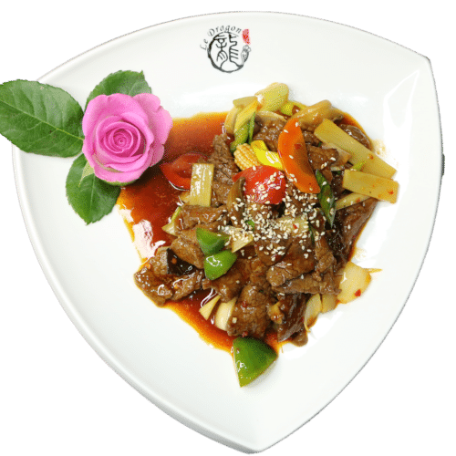 Boeuf à la sauce piquante