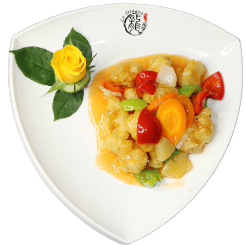 Poisson à la sauce aigre-douce