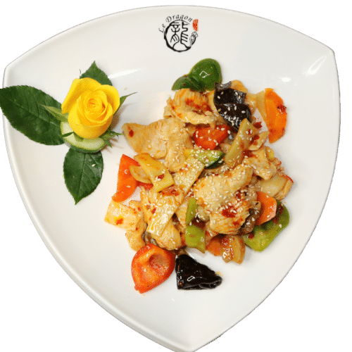 Poulet à la sauce piquante