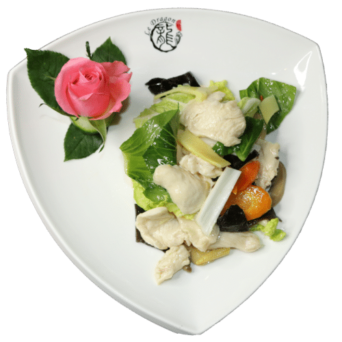 Poulet aux légumes