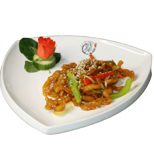 Poulet façon mongole