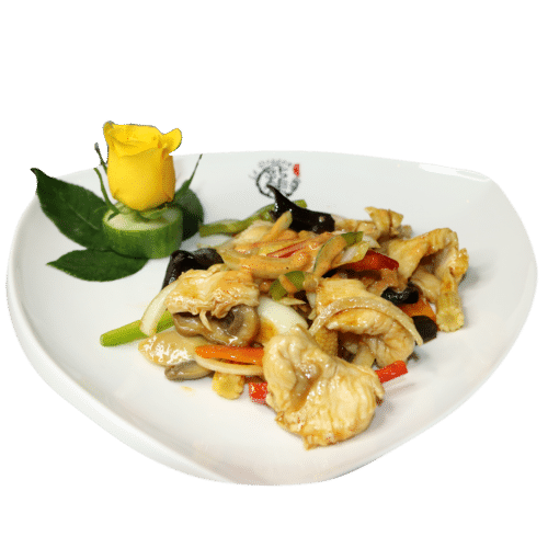 Poulet sauce saté
