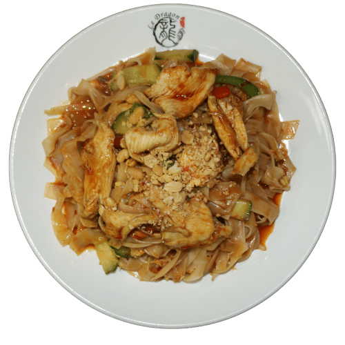 Thaï pâte de riz sauté au poulet