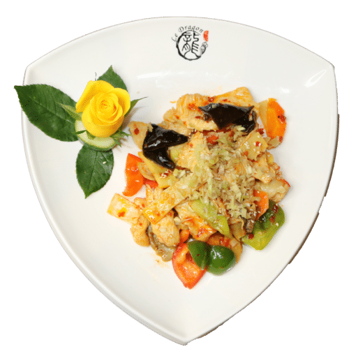 Thaï poulet à la sauce citronelle