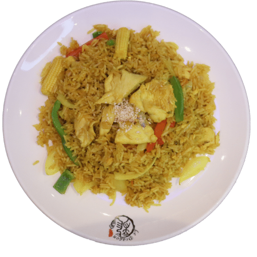 Thaï riz sauté au poulet