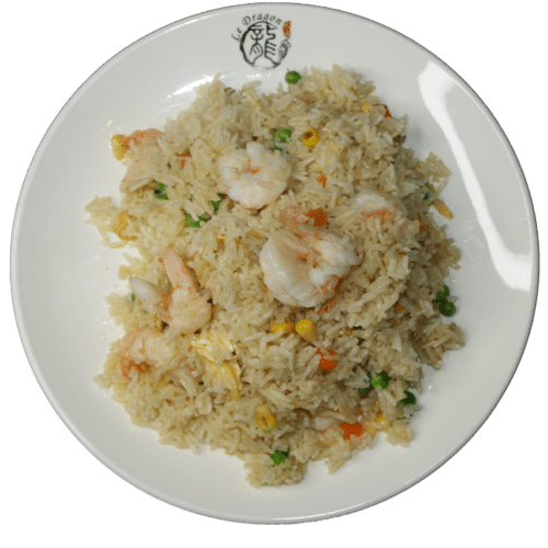 Riz sauté aux crevettes